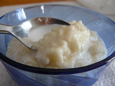 pudding au riz et lait de coco